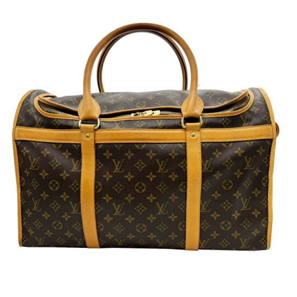 Louis Vuitton Sac champ Monogram Medium Dogs Carrier Dog Pet Boston